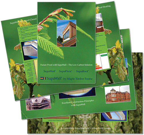 Eight-page sales brochure design