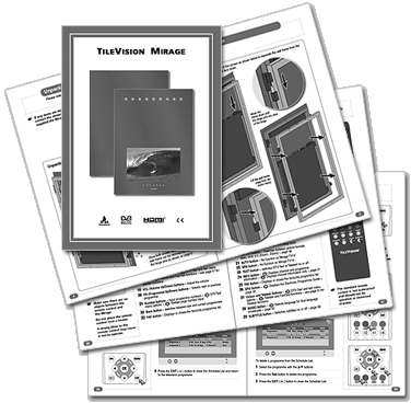 TileVision Mirage instructions - technical publishing example